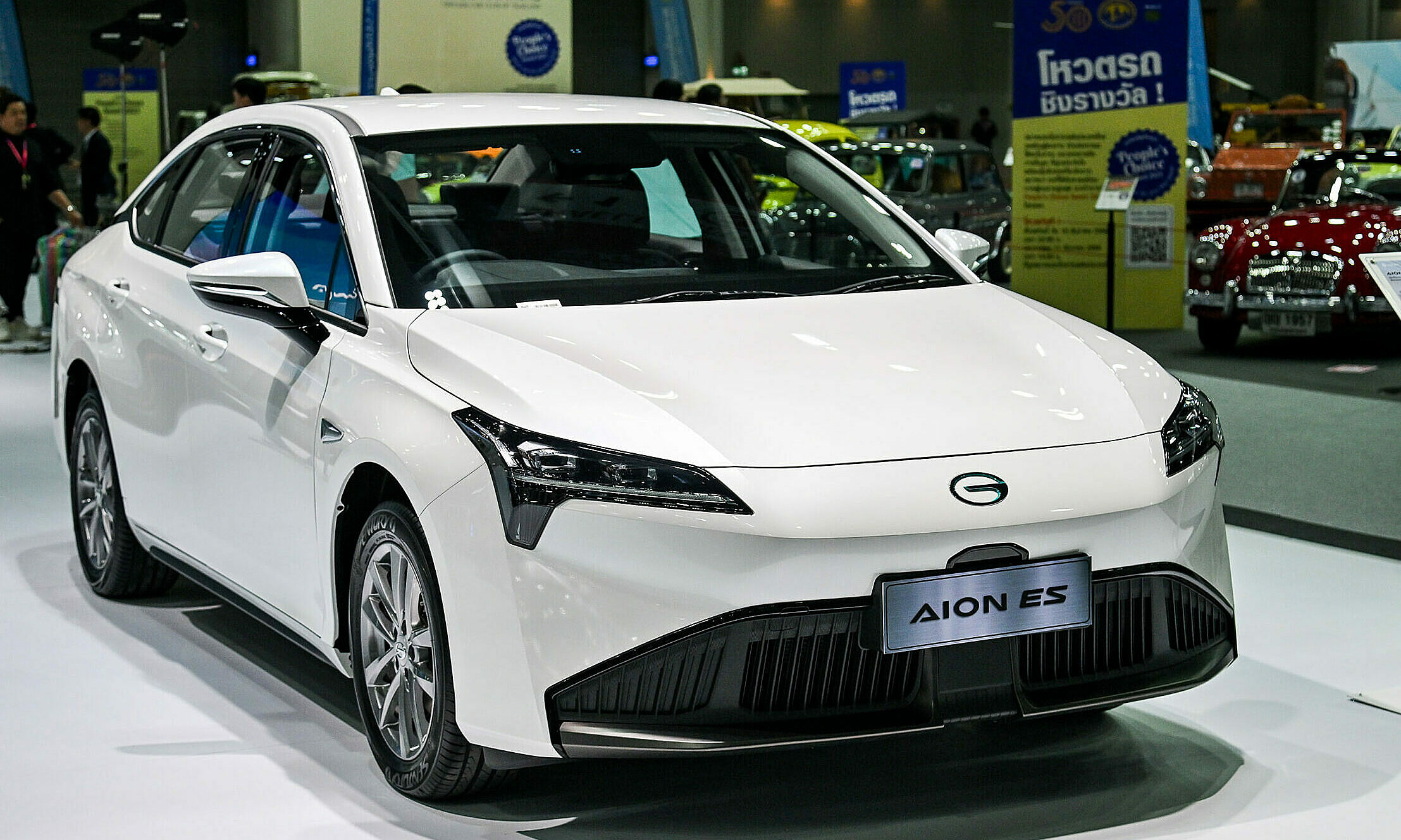 Mẫu ES của Aion tại triển lãm Motor Expo Thailand, tháng 12/2023. Ảnh: AutoStation