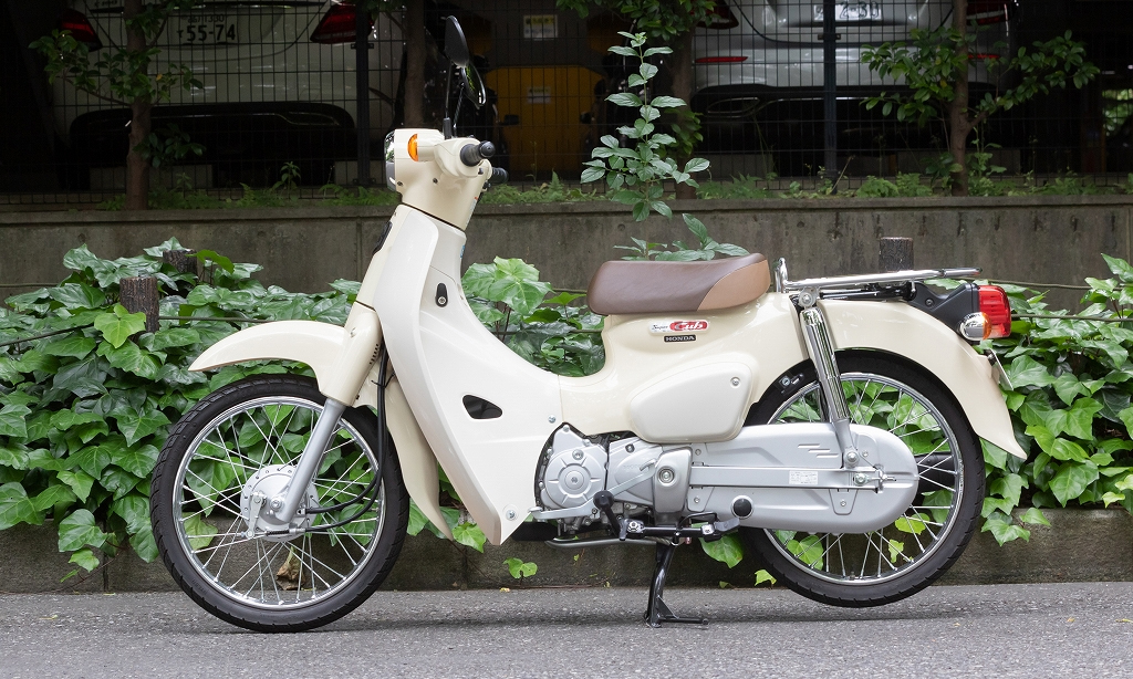 Một chiếc Honda Super Cub C50 đời mới ở Nhật Bản. Ảnh: ASCII